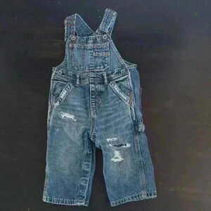 12 to 18 months 1969 denim overalls